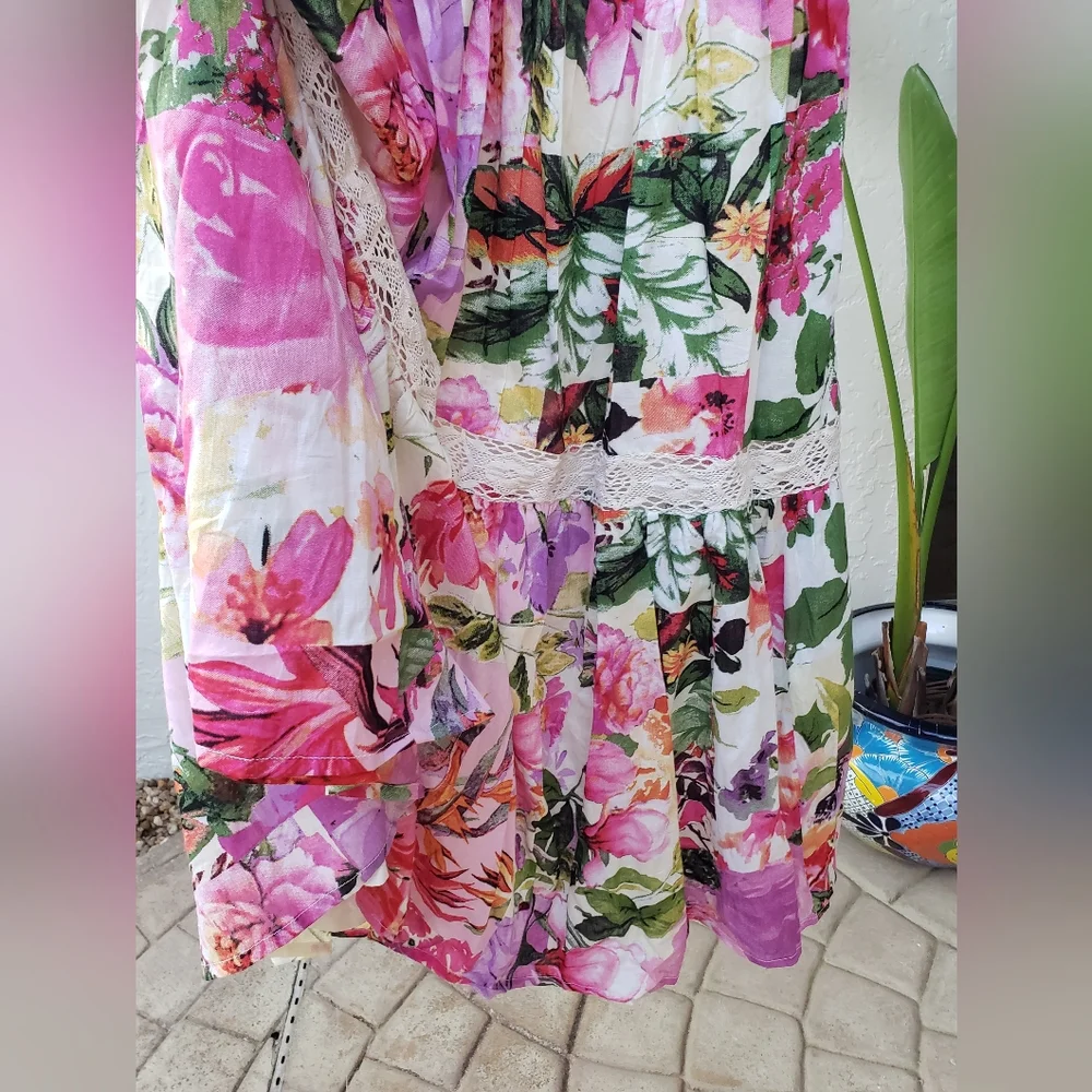 New Joie S Cotton Dress - Picture 5 of 7